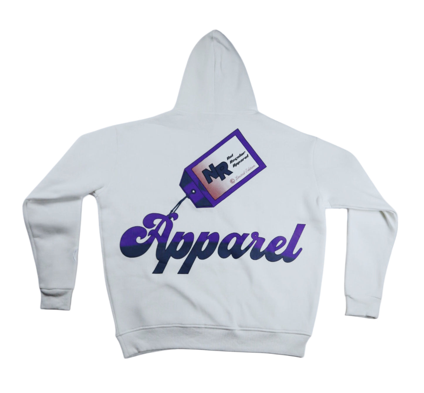 WHITE ATOMIC HOODIE
