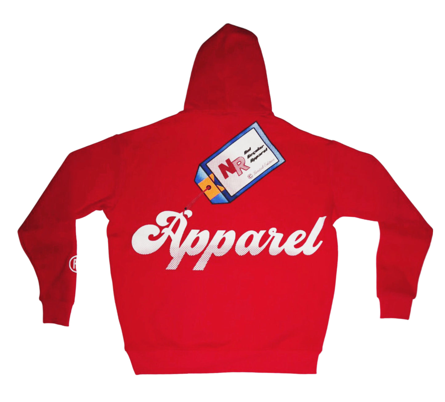RED ATOMIC HOODIE.