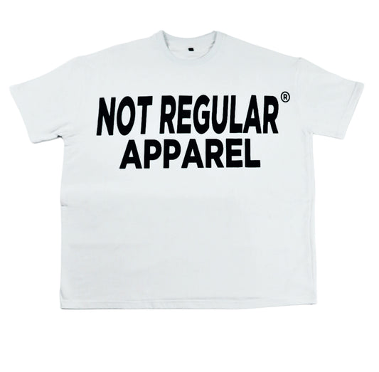 NOT REGULAR WHITE TSHIRT