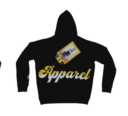 BLACK NOT REGULAR HOODIE